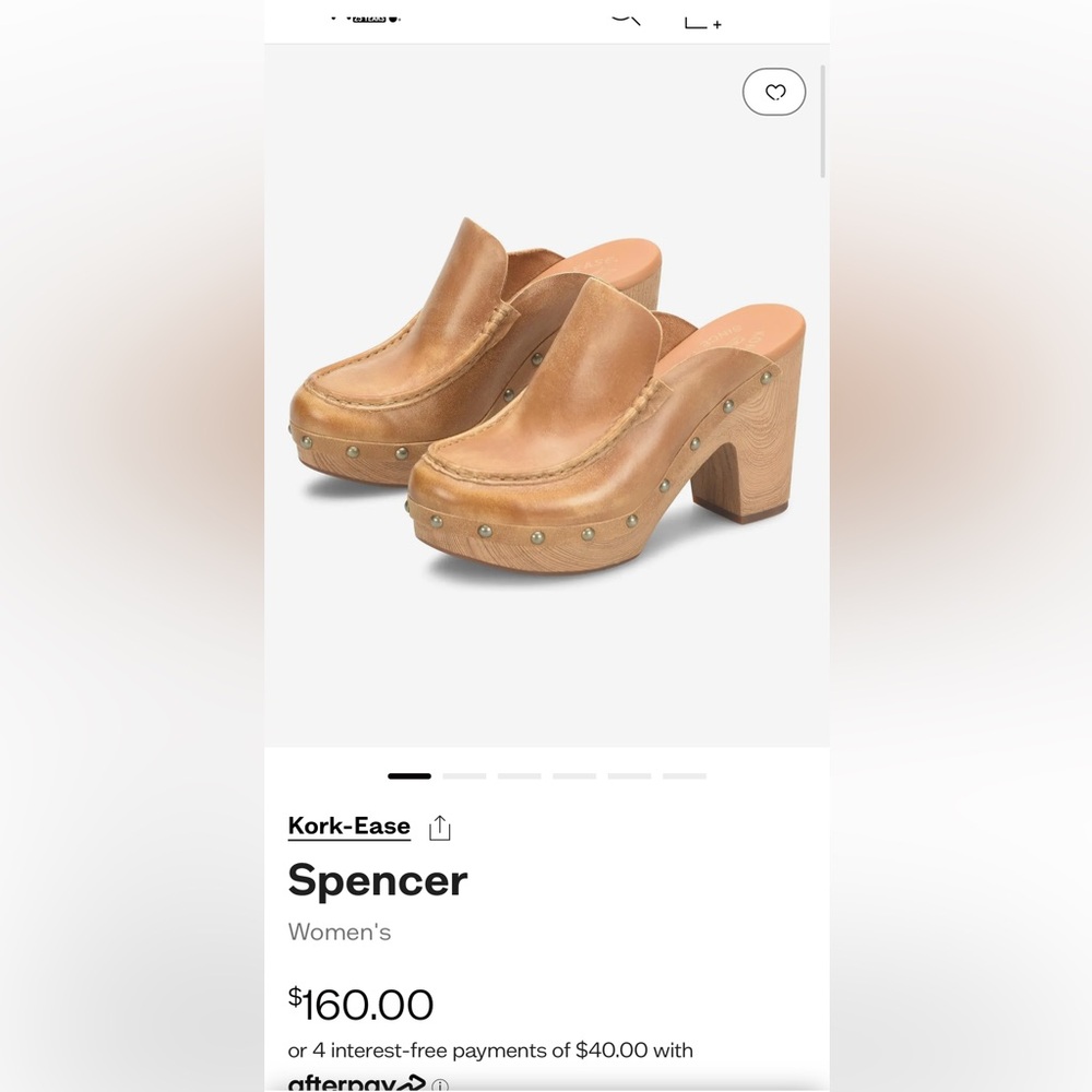 COPY - Kork ease Spencer clog